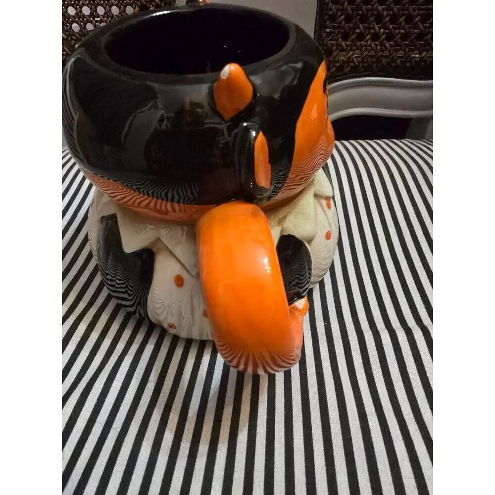Johanna Parker Halloween Devil Mug Retro Style Folk Art